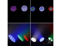 Afx Light Projector Par c/ 19 Leds 10W RGBW DMX IP65 Afx Light Projector Par c/ 19 Leds 10W RGBW DMX IP65
